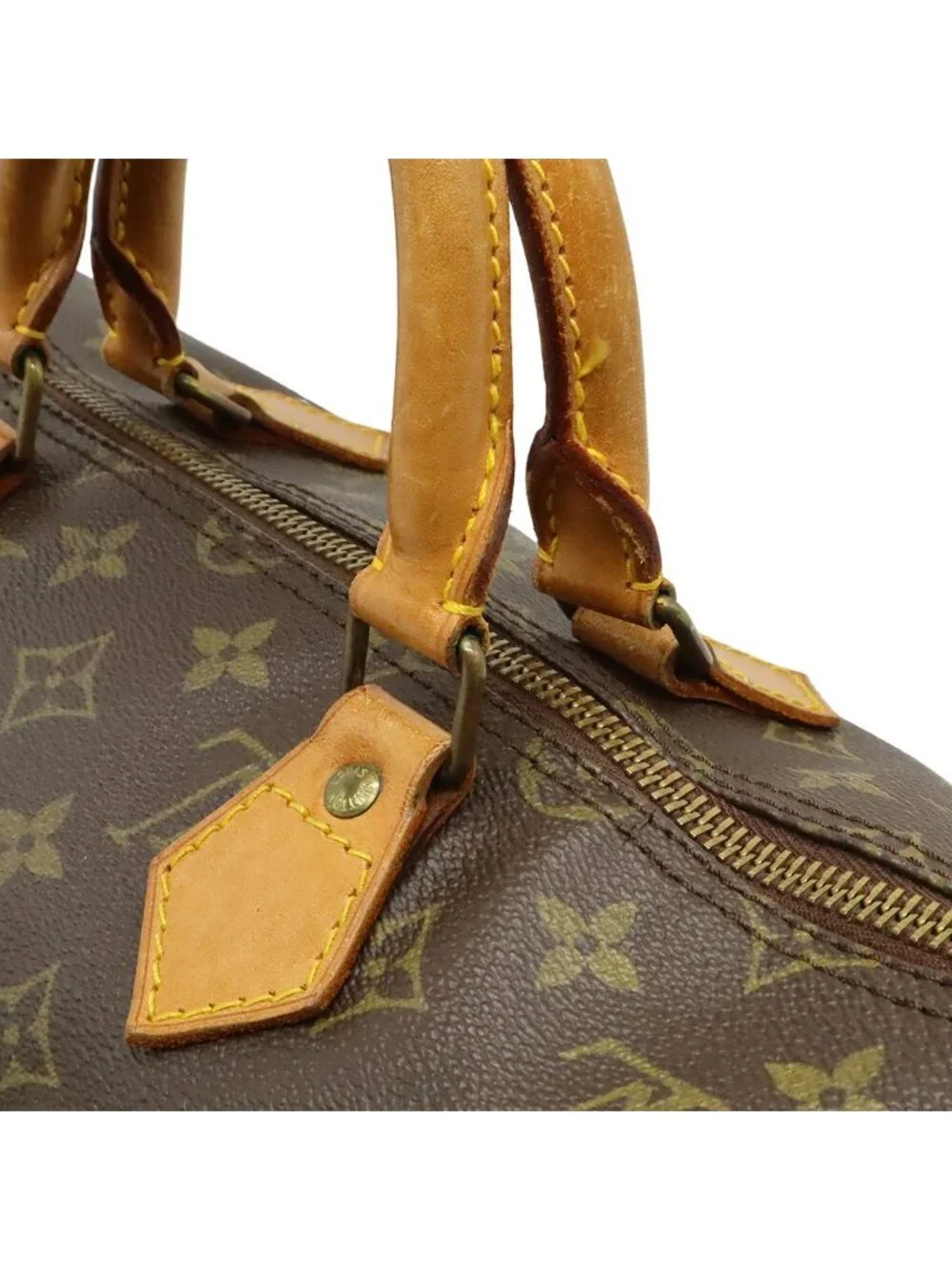 Louis Vuitton Monogram Speedy 35 Mini Boston Bag Purse